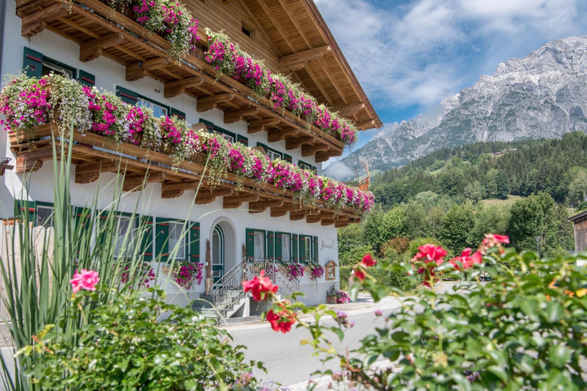 Gourmet-Hotel Gruenwald Leogang Exteriér fotografie